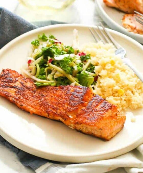 Pan-Seared Salmon perfect for a healthy New Year